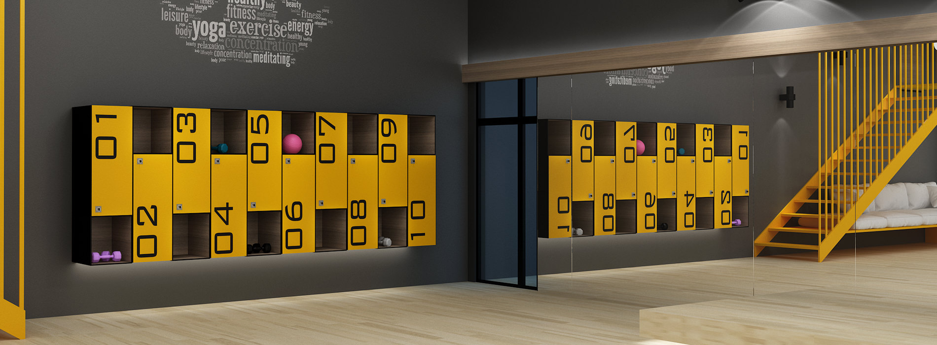 Spor Salonu Dolapları